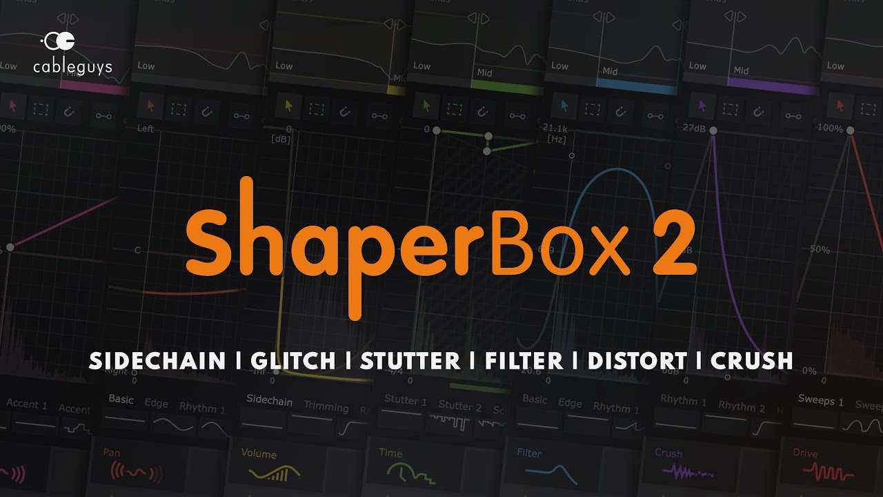 Cableguys ShaperBox 2 FX Plugin Brings Movement Into Your Sounds