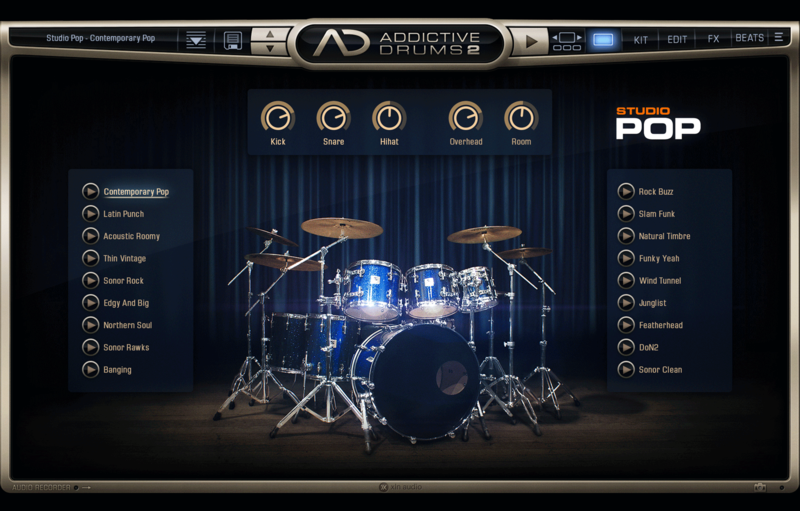 Addictive Drums 2: Studio Collection