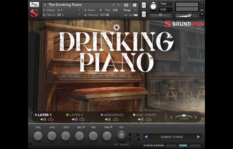The Drinking Piano