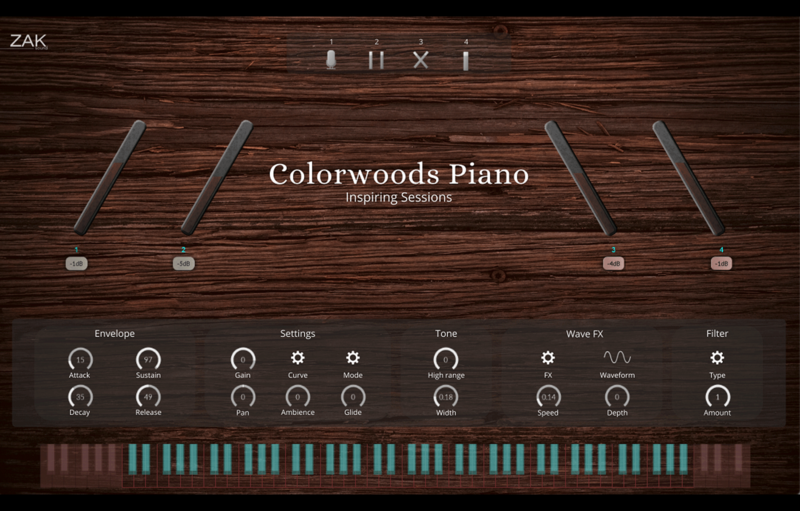 Colorwoods Piano