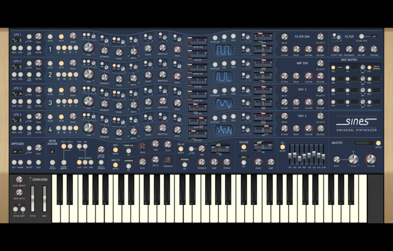 Sines Synthesizer