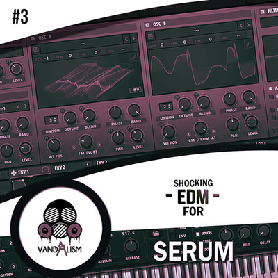 Shocking EDM For Serum 3