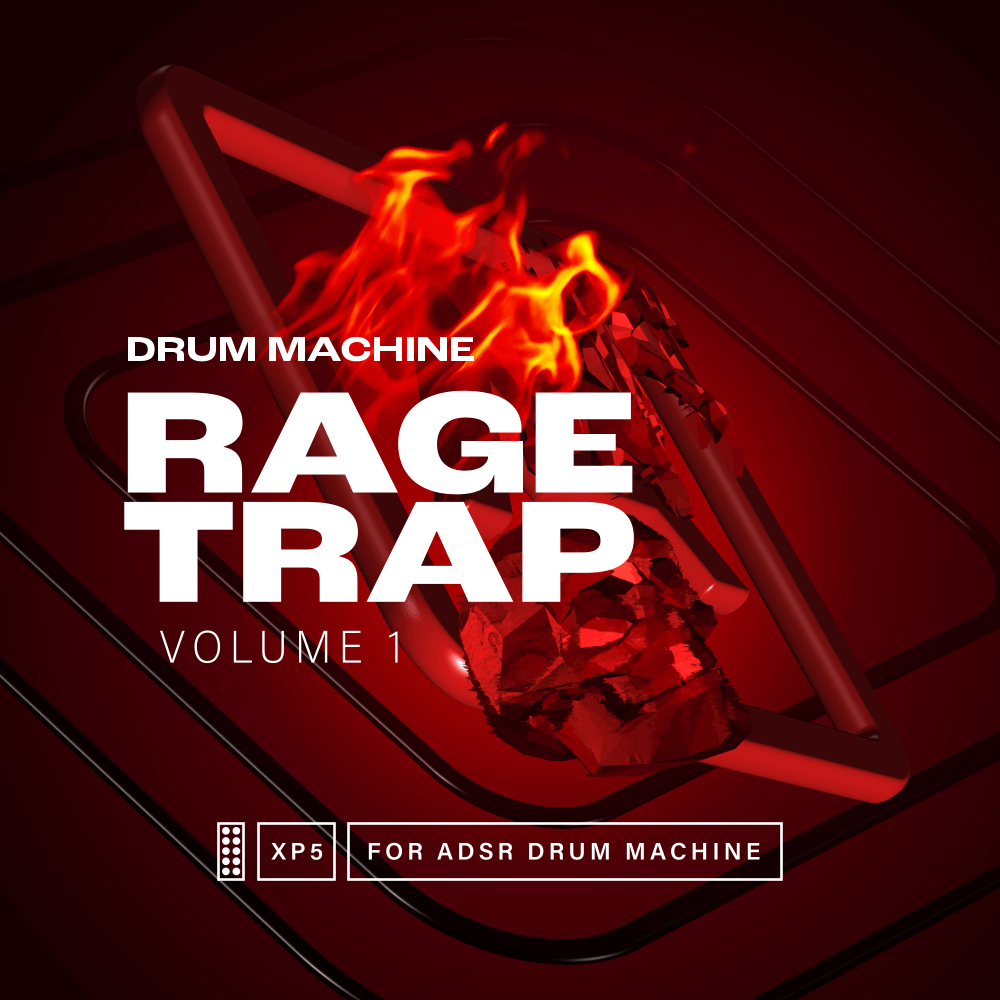 Rage Trap v.1 ADSR Drum Machine Expansion