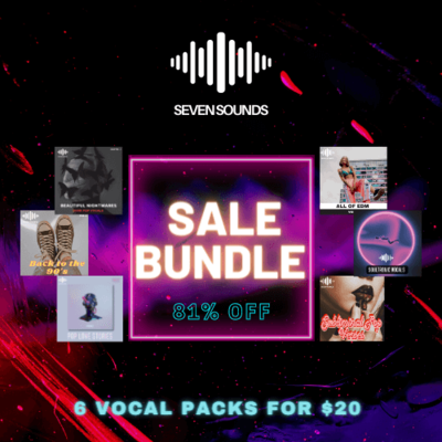 Seven Sounds - Pop Vocals Bundle - 6 for $20