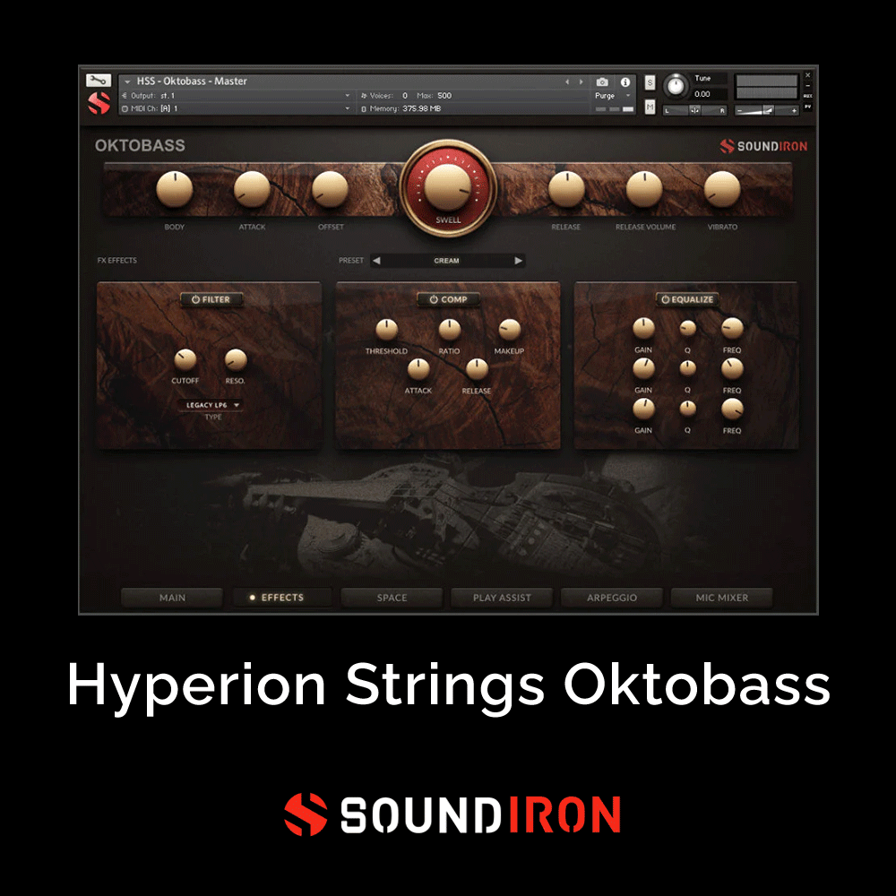 Hyperion Strings Oktobass