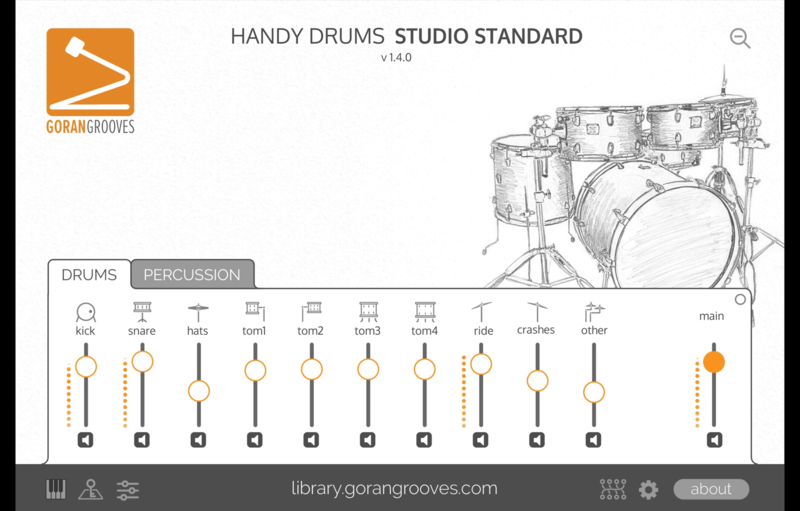 Handy Drums - STUDIO STANDARD