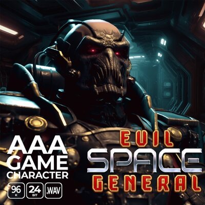 AAA Game Character Evil Space General