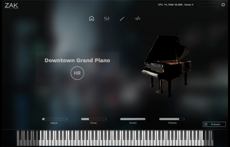 Downtown Grand Piano