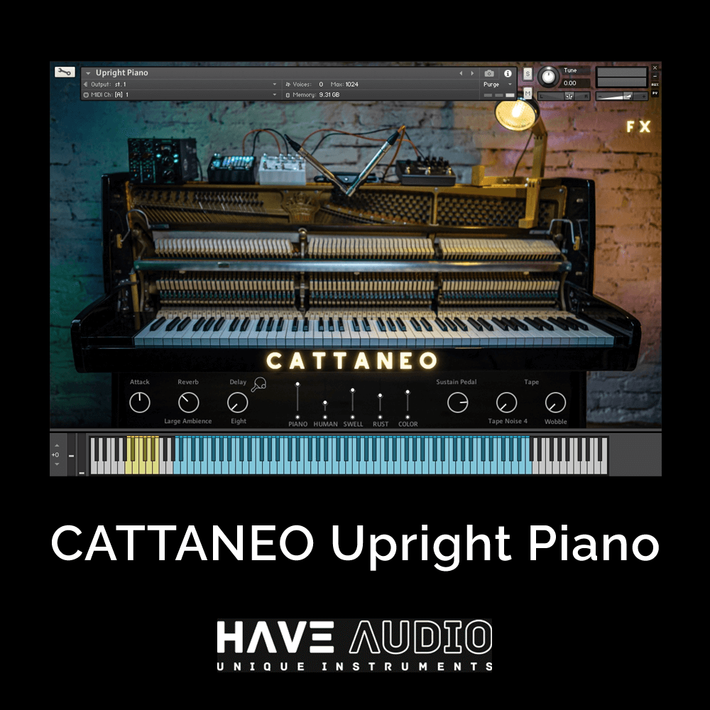 CATTANEO Upright Piano