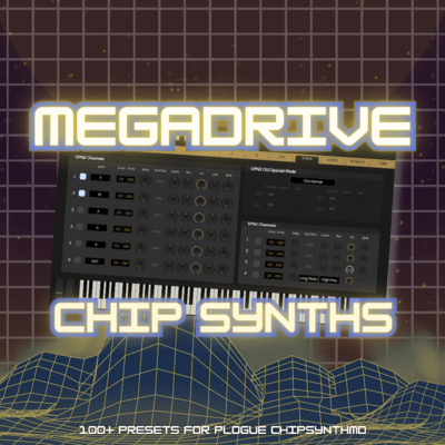 'Megadrive Chip Synths' for ChipSynthMD