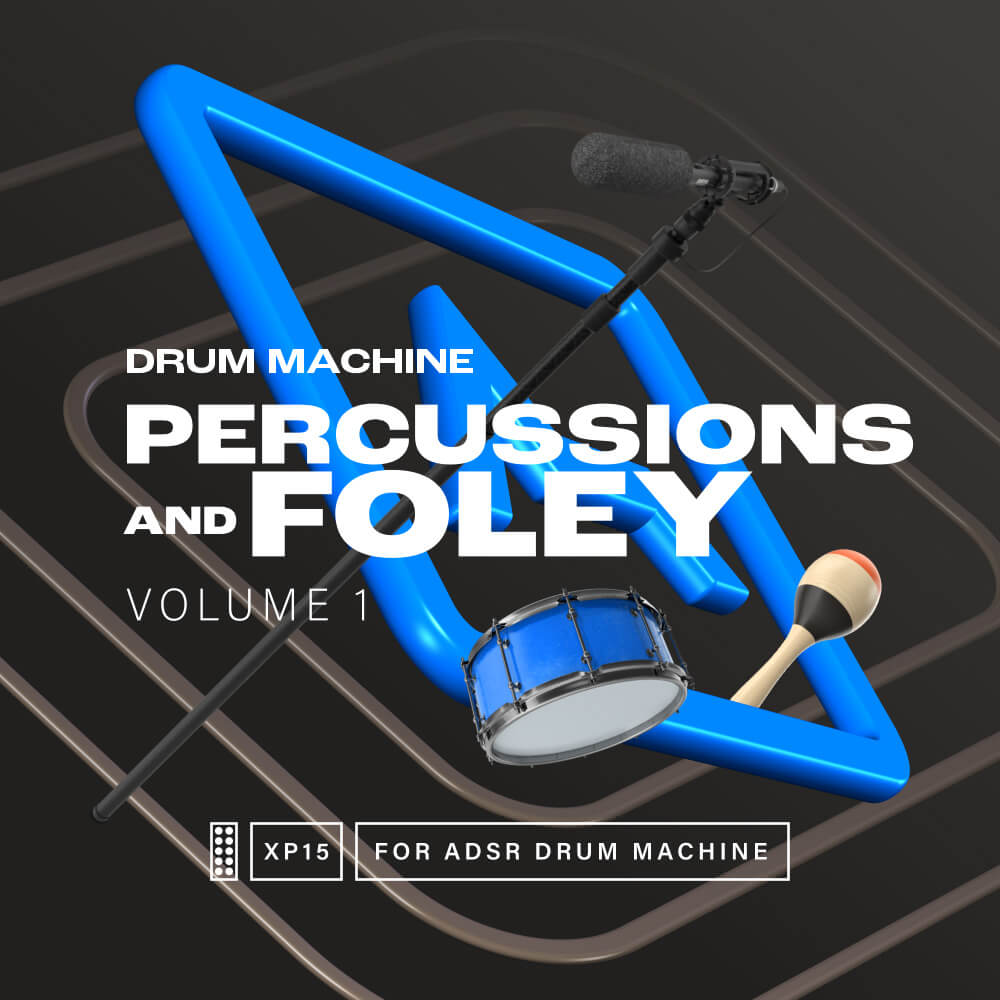 Percussion & Foley - ADSR Drum Machine Expansion