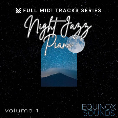 Full MIDI Tracks Series: Night Jazz Piano Vol 1