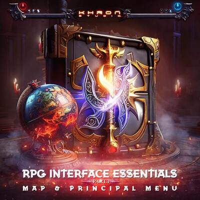 RPG Interface Essentials - Map & Principal Menu
