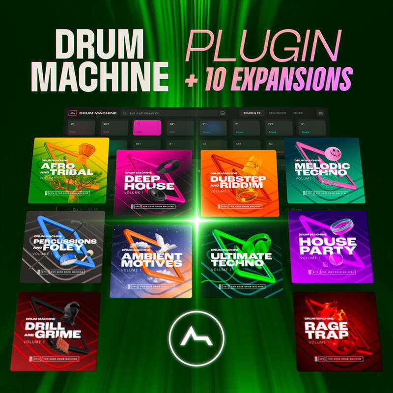 ADSR Drum Machine + 10 Expansions Bundle!